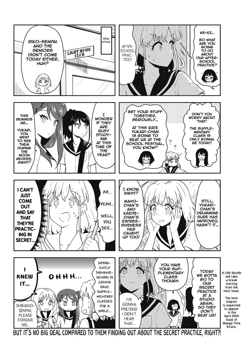 K-ON! Shuffle Chapter 46 - Page 6