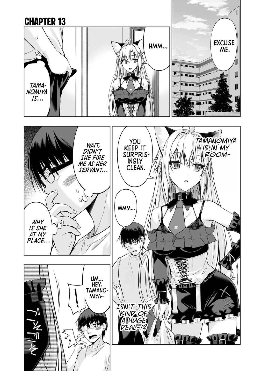 Anata wa Watashi no Geboku desu - Neko to Geboku no Himitsu no Kankei Chapter 13 - Page 2