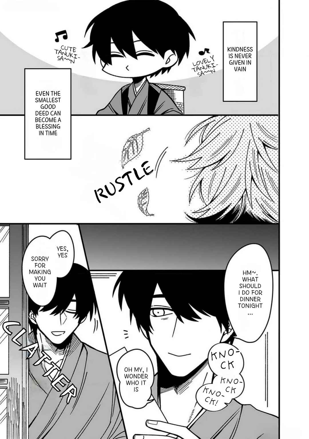 Tanuki no Ongaeshi Chapter 1 - Page 4