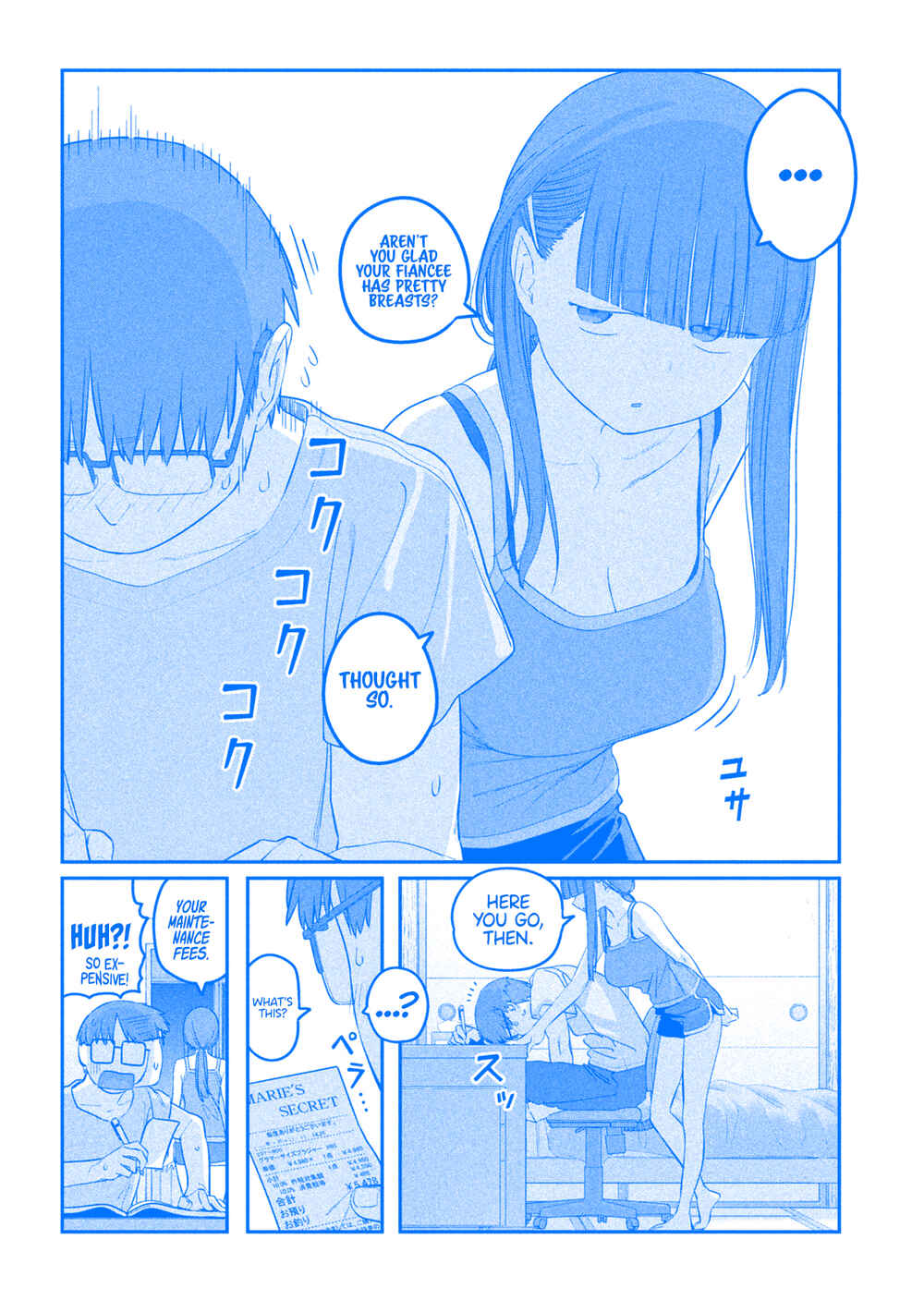 Getsuyoubi no Tawawa (Blue) (Fan Colored) Chapter 54 - Page 12
