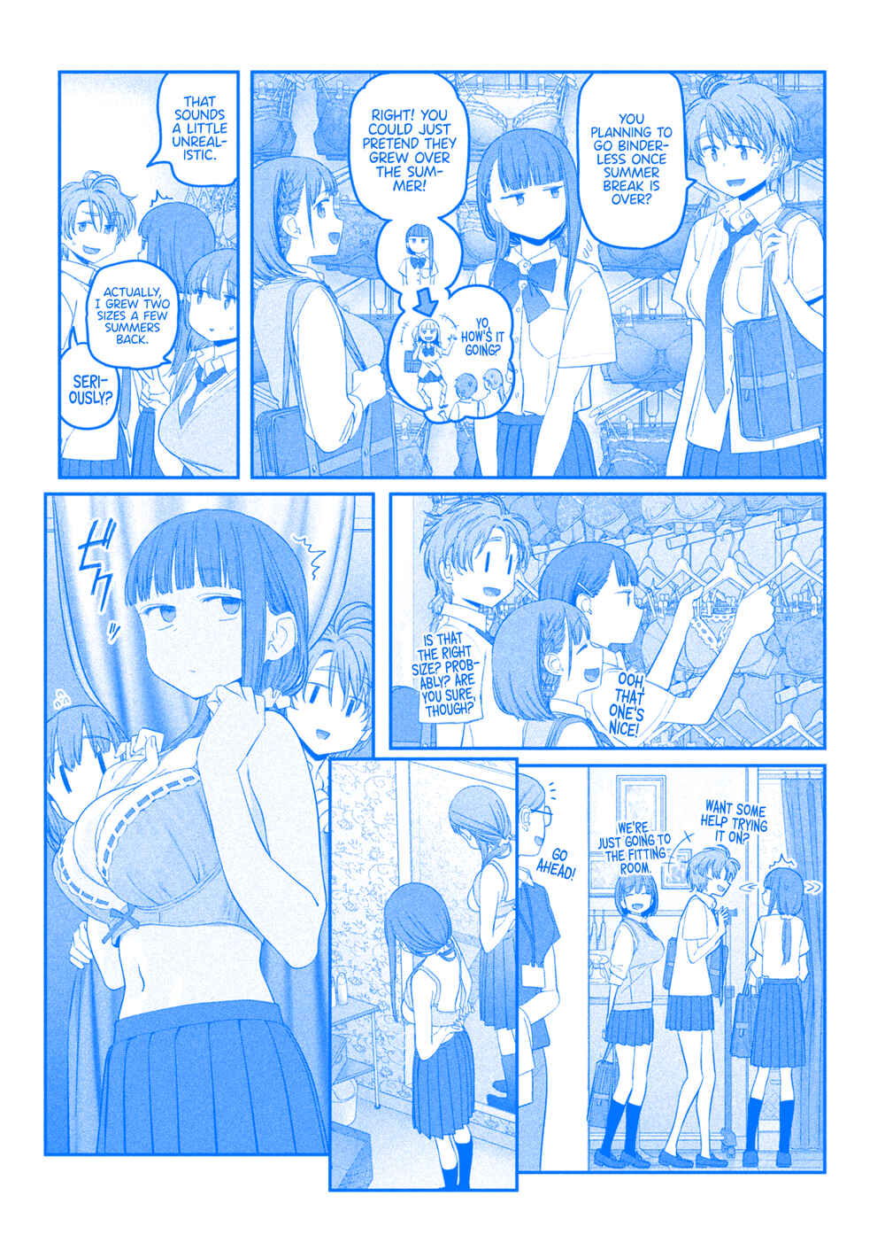 Getsuyoubi no Tawawa (Blue) (Fan Colored) Chapter 54 - Page 3