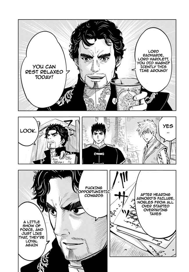 Oukoku e Tsuzuku Michi - Dorei Kenshi no Nariagari Harem Life Chapter 38 - Page 7