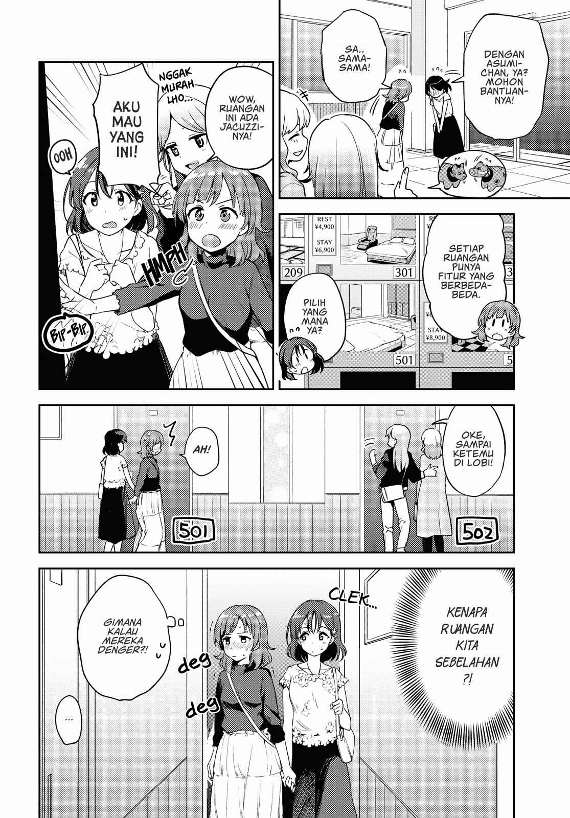 Asumi-chan wa Les Fuuzoku ni Kyoumi ga Arimasu! Chapter 4 - Page 4