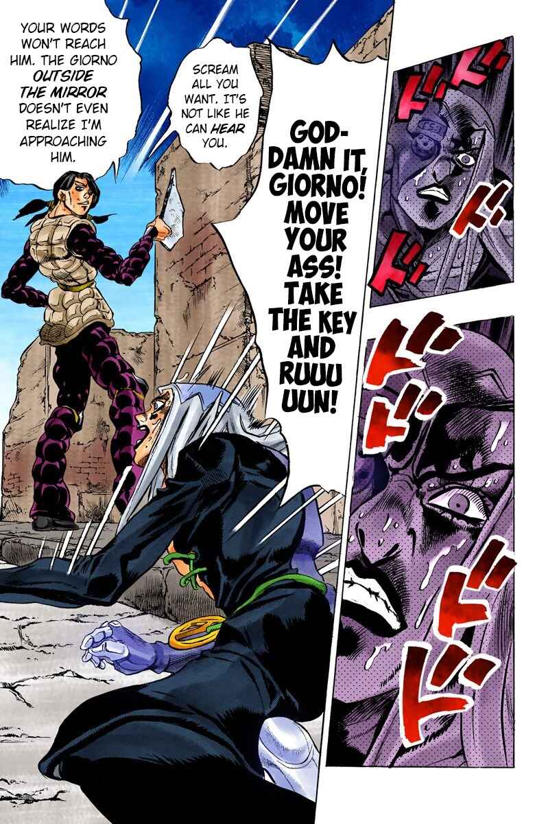 JoJo no Kimyou na Bouken: Part 5 - Ougon no Kaze Color-ban Chapter 44 - Page 16