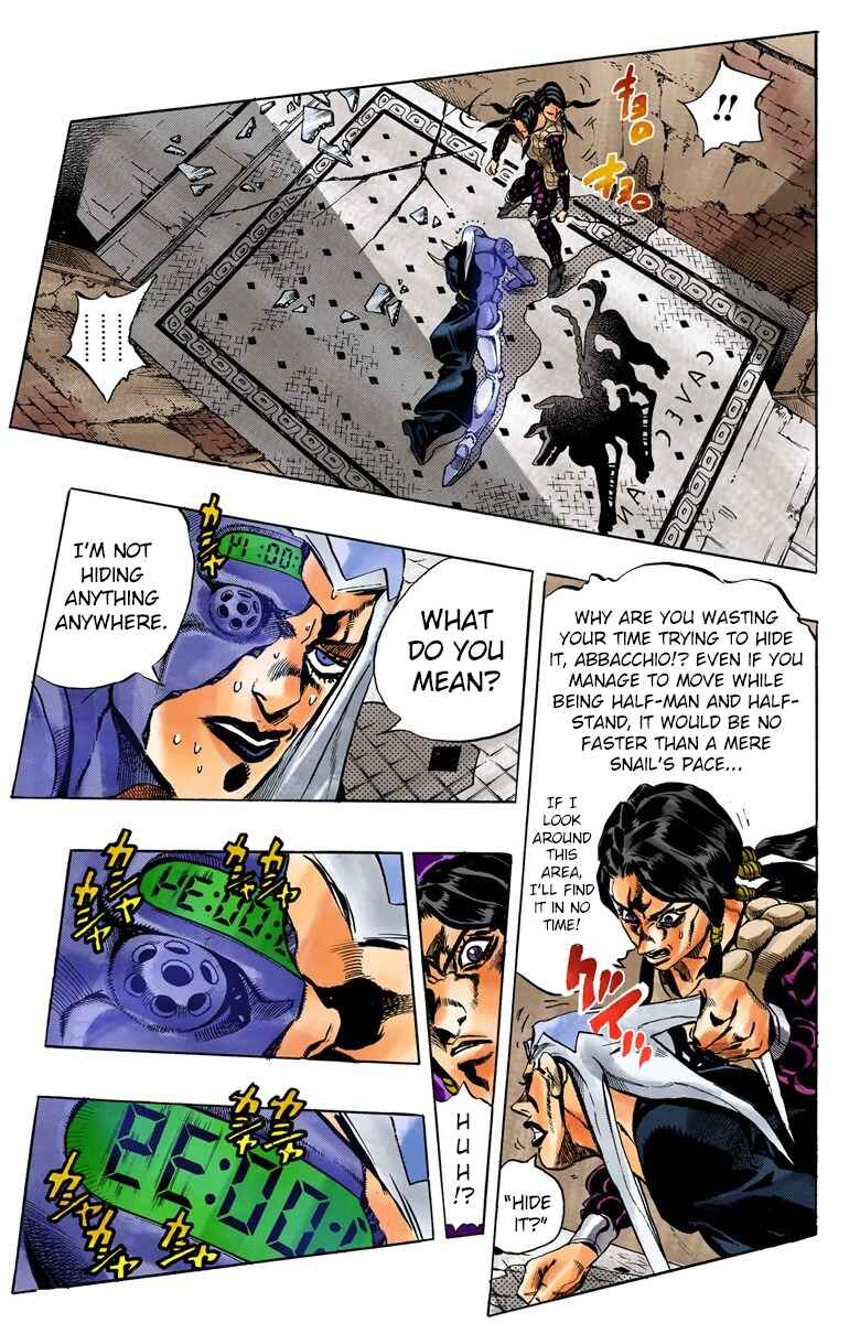 JoJo no Kimyou na Bouken: Part 5 - Ougon no Kaze Color-ban Chapter 44 - Page 6