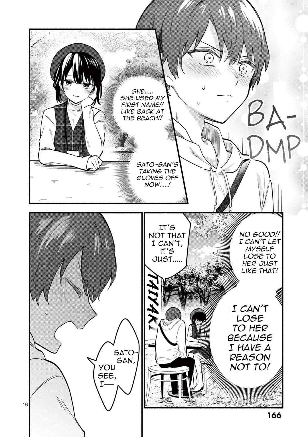 Shiotaiou no Sato-san ga Ore ni dake Amai Chapter 76 - Page 16