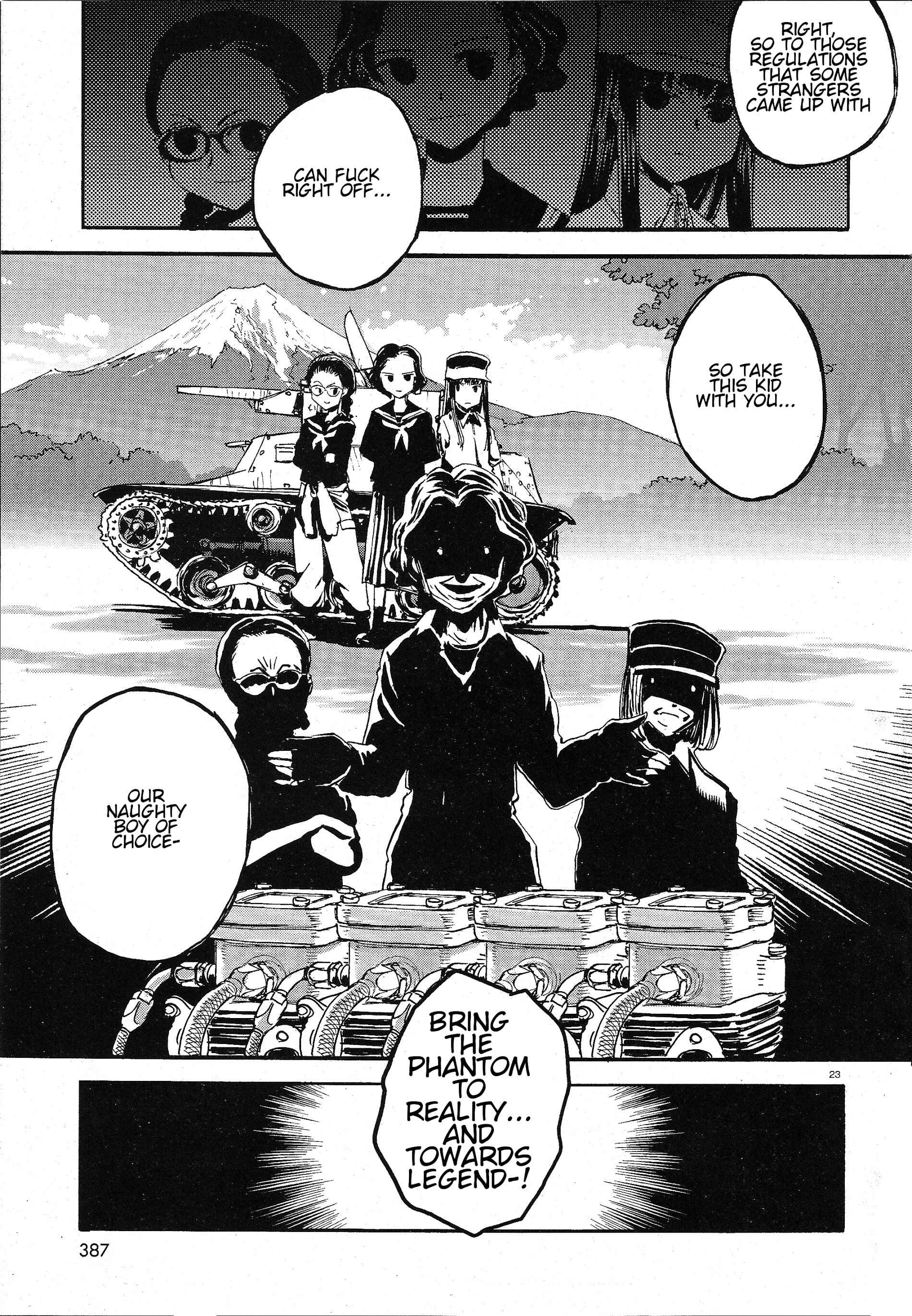 Girls und Panzer: Ribbon no Musha Chapter 8 - Page 23