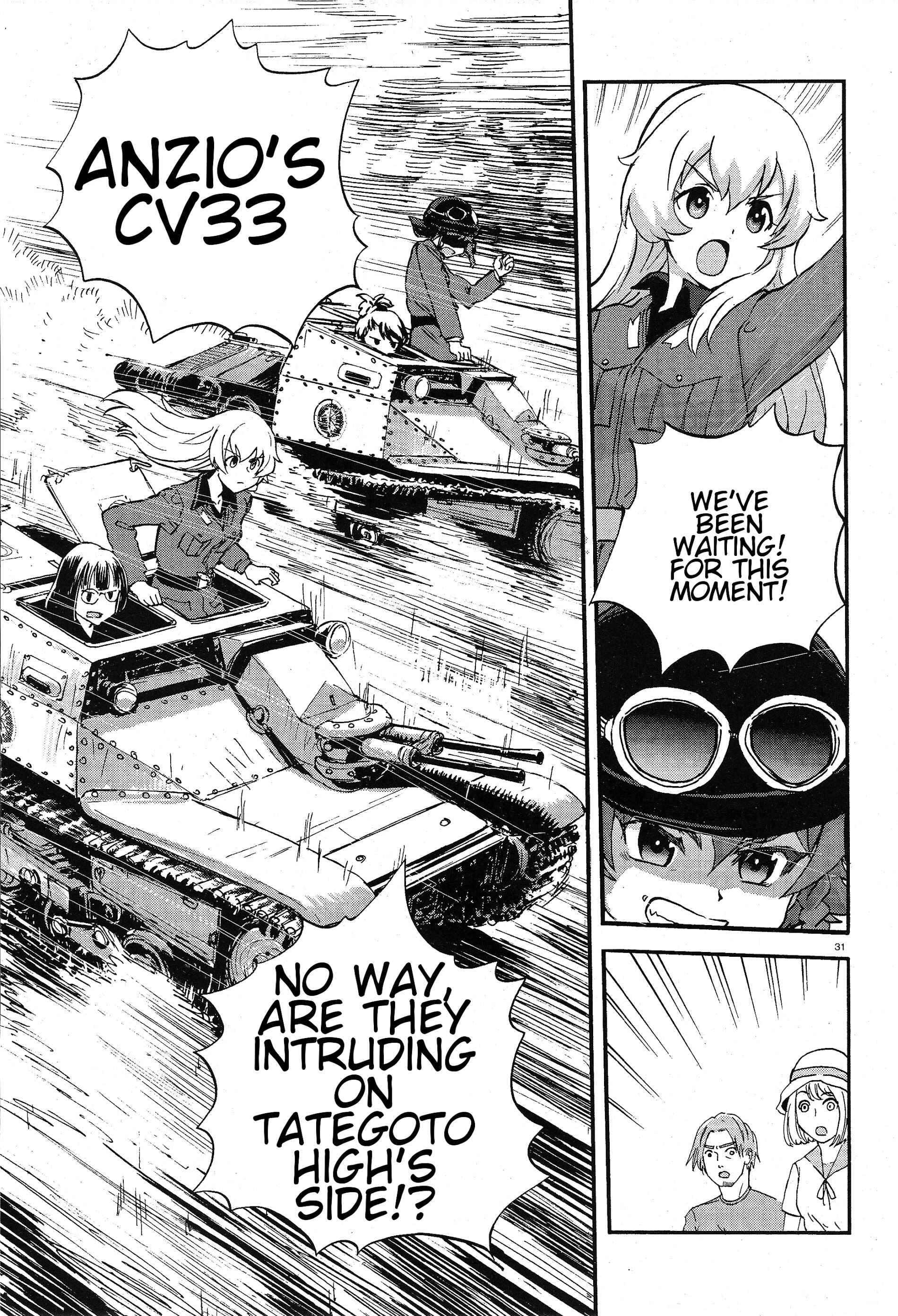 Girls und Panzer: Ribbon no Musha Chapter 8 - Page 31