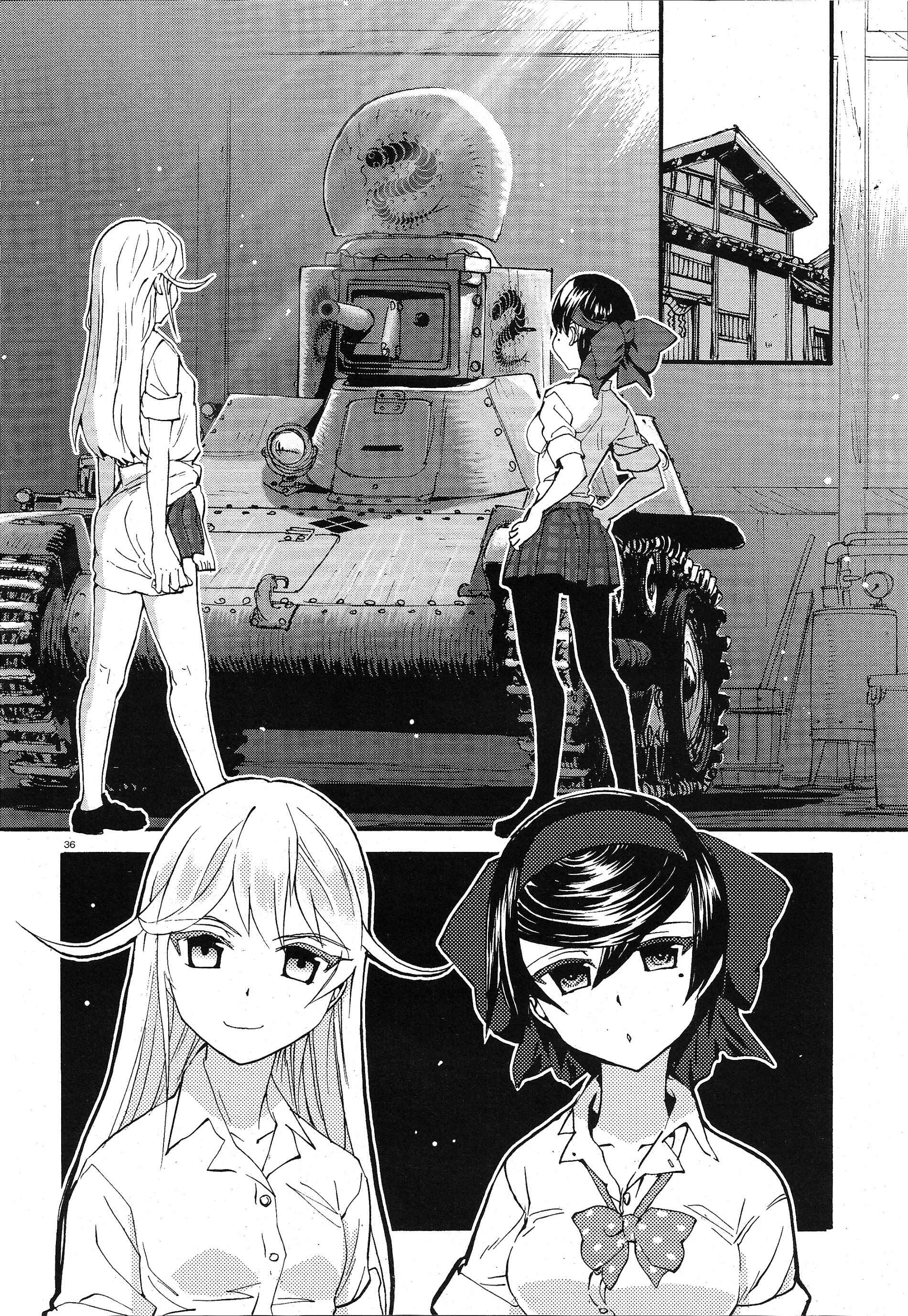 Girls und Panzer: Ribbon no Musha Chapter 8 - Page 36