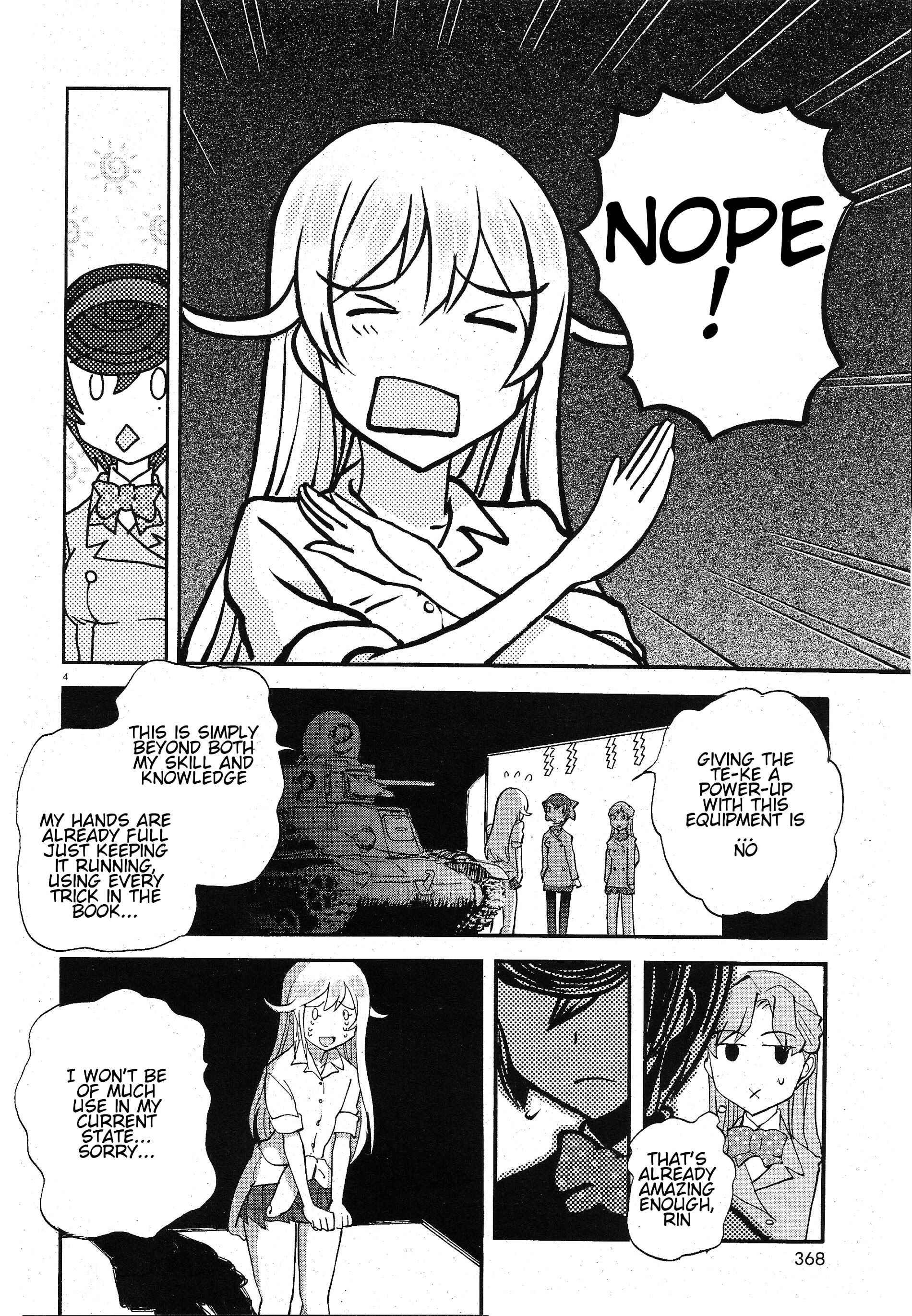 Girls und Panzer: Ribbon no Musha Chapter 8 - Page 4