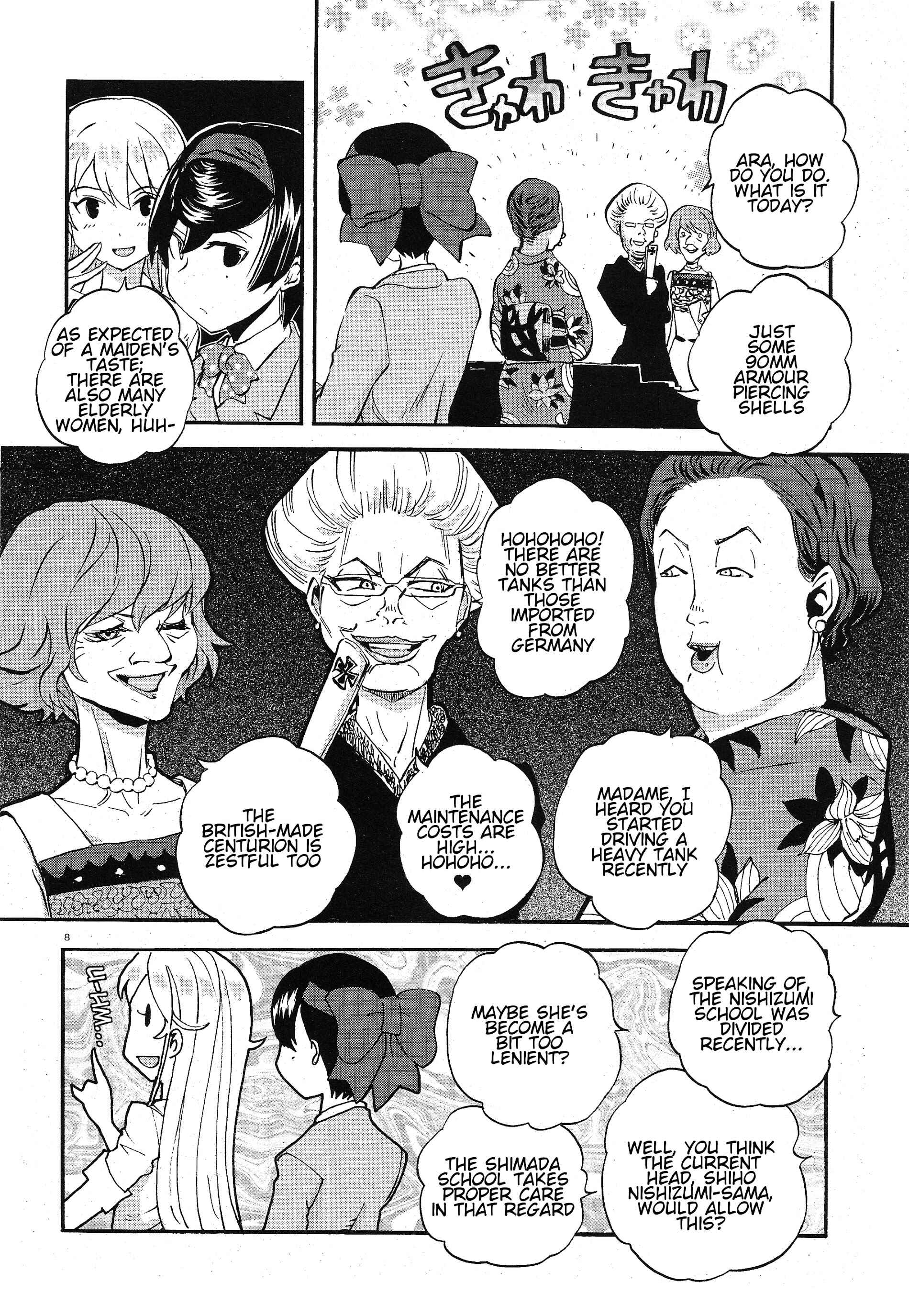 Girls und Panzer: Ribbon no Musha Chapter 8 - Page 8