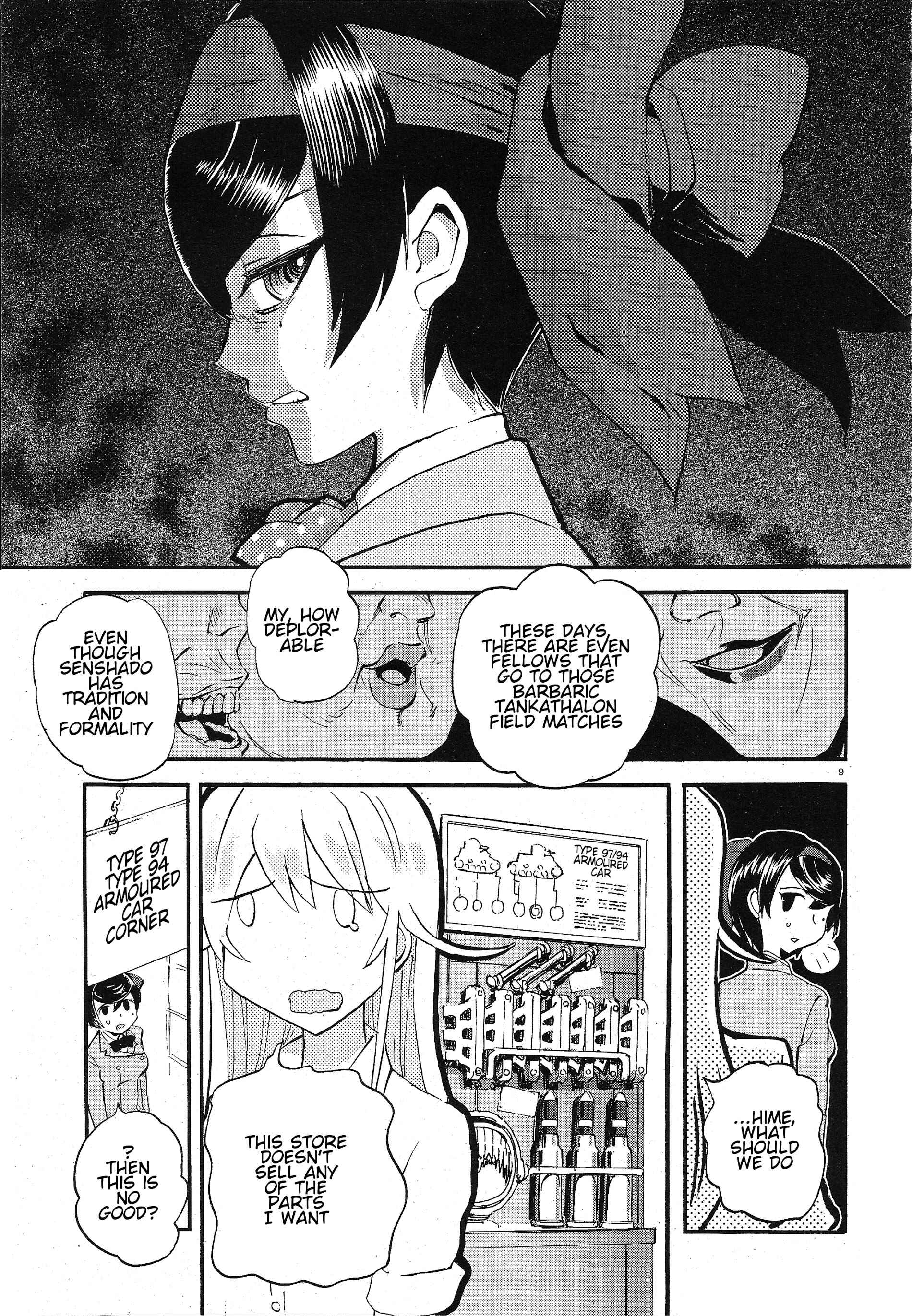 Girls und Panzer: Ribbon no Musha Chapter 8 - Page 9
