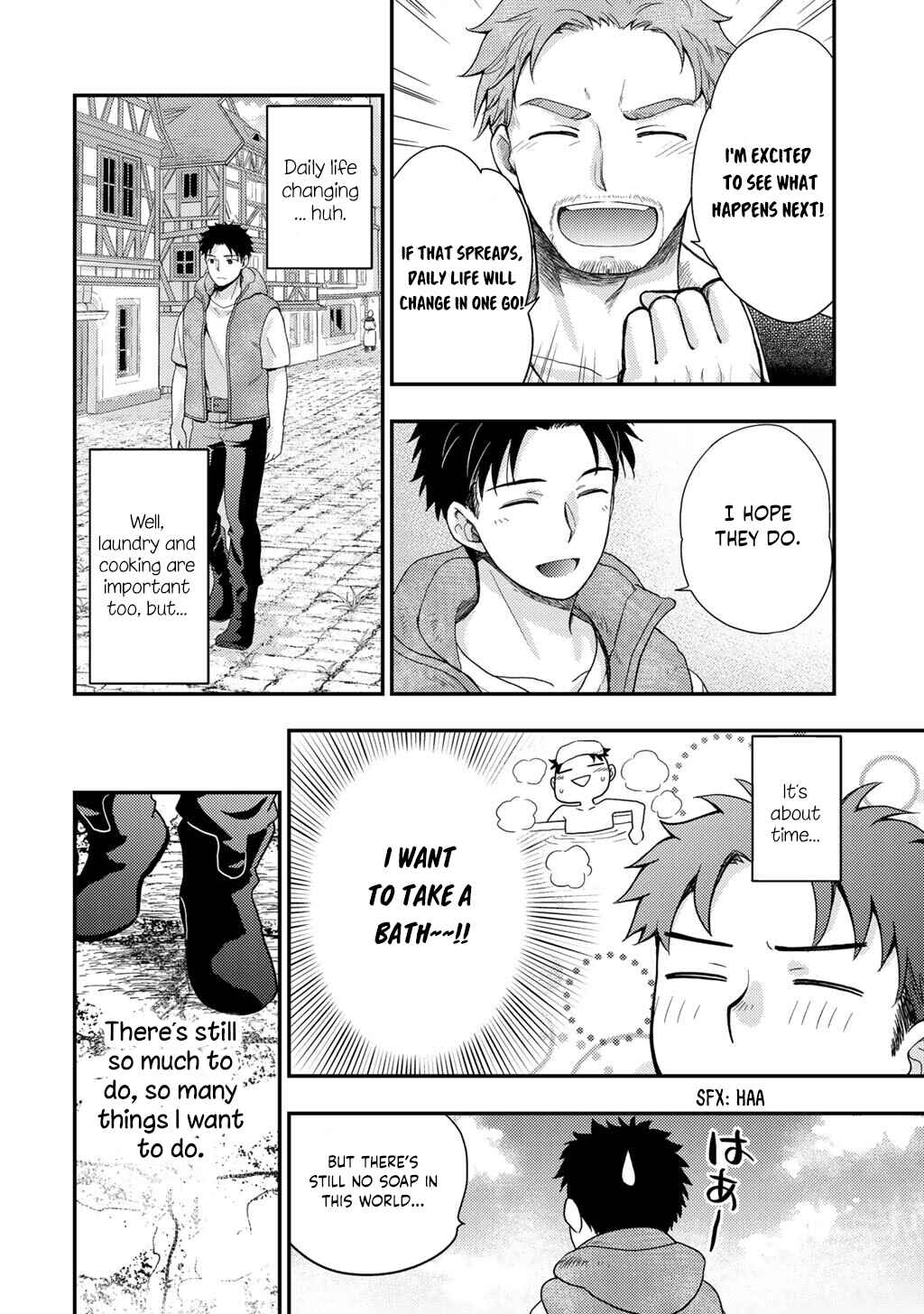 Isekai ni Kita Mitai dakedo Dou Sureba Yoi no Darou: Shachiku SE no My Pace Boukenki Chapter 24 - Page 11