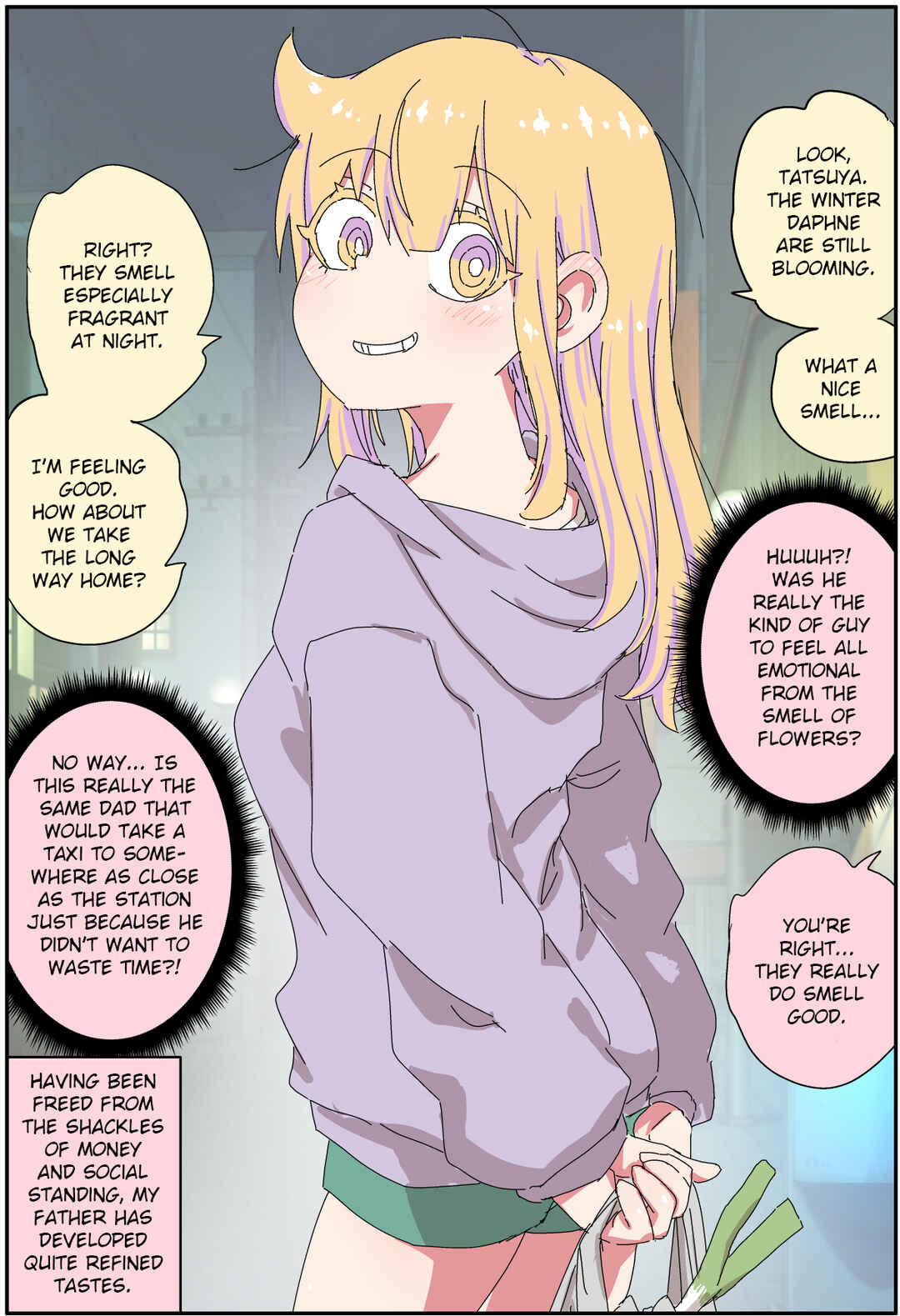 Chichioya ga Bishoujo ni Natteshimatte Iroiro Tsurai Chapter 36 - Page 2