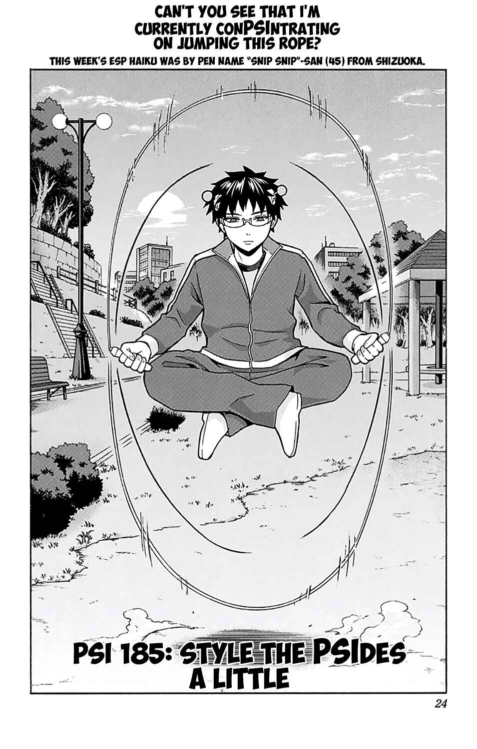 The Disastrous Life of Saiki K. Chapter 185 - Page 3