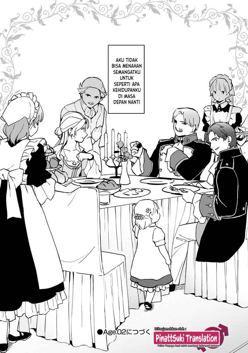 Koushaku Reijou ni Tensei shiteshimatta node, Mental Otome na Ore wa, Zenryoku de Onnanoko wo Tanoshimimasu Chapter 1 - Page 36