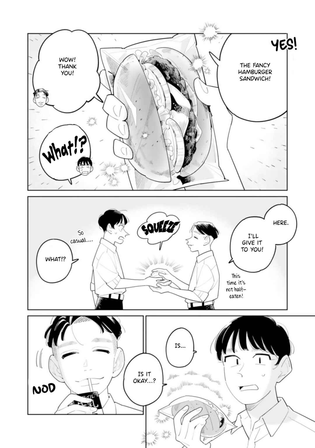 Hatsumi Senpai wa Hoketsu Chapter 5.5 - Page 7