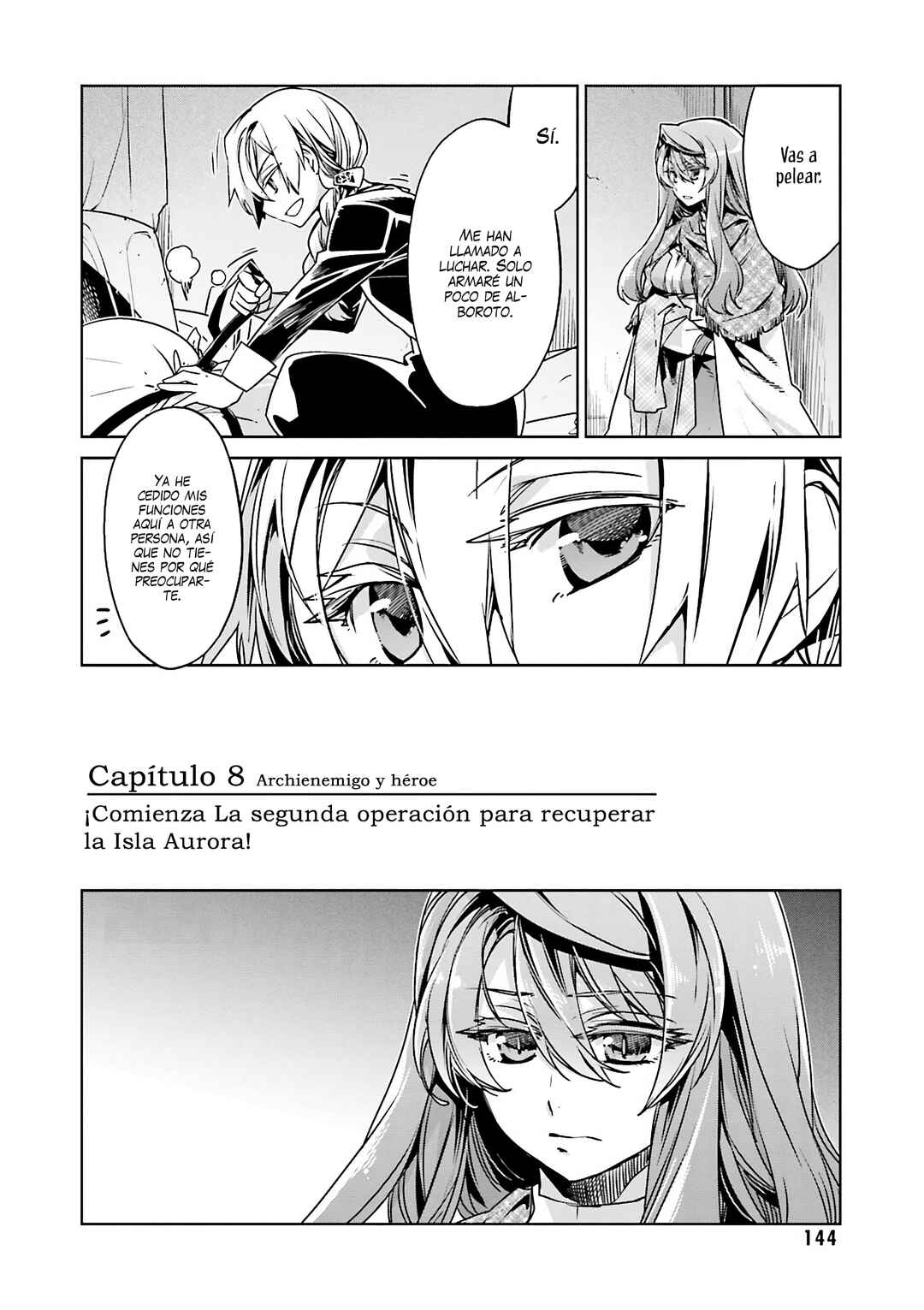 MAOYU : Archenemy and Hero “Become mine, Hero” “I refuse!” Chapter 8 - Page 4