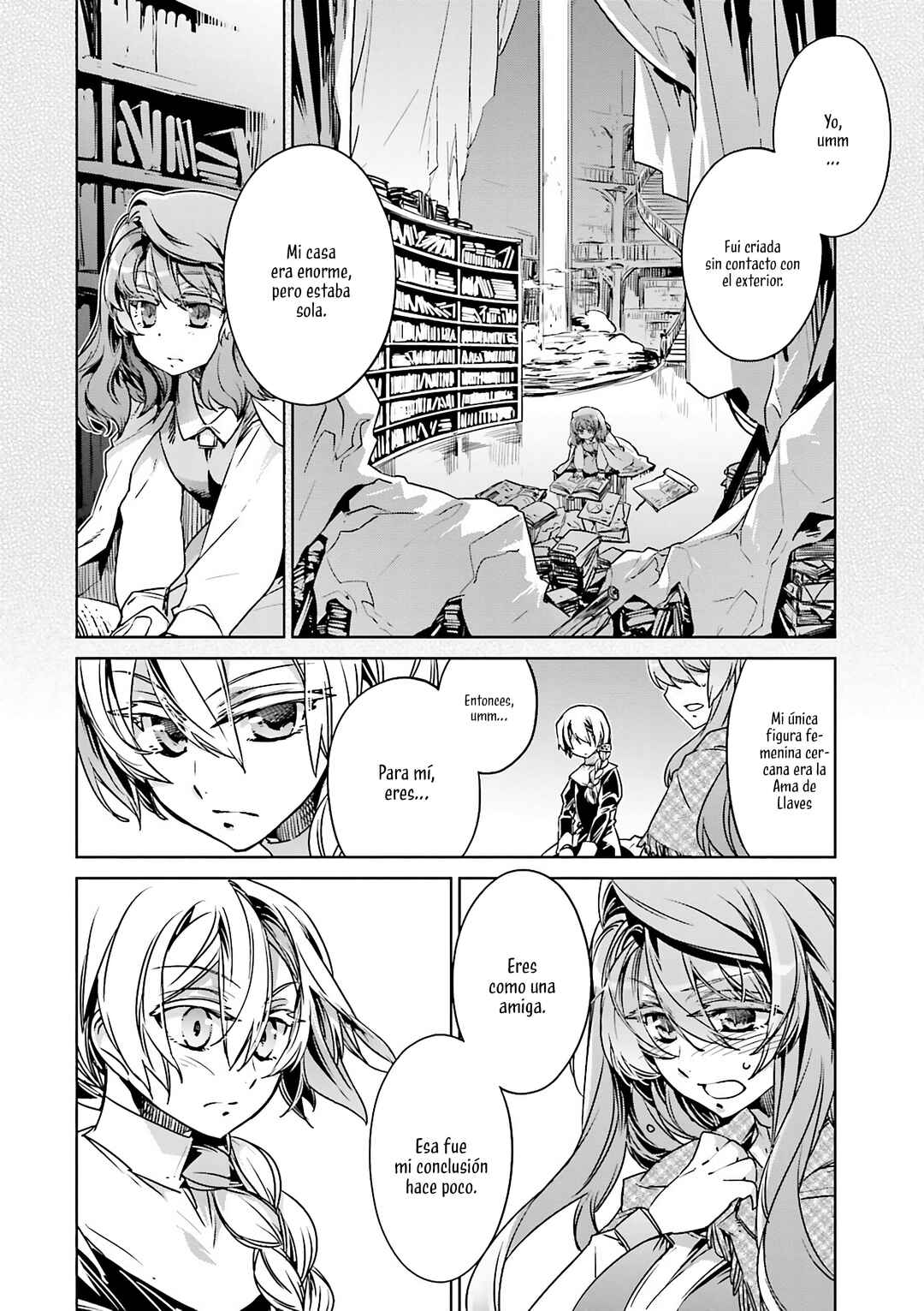 MAOYU : Archenemy and Hero “Become mine, Hero” “I refuse!” Chapter 8 - Page 6