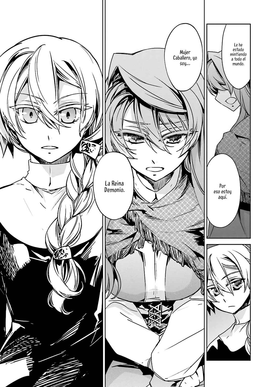 MAOYU : Archenemy and Hero “Become mine, Hero” “I refuse!” Chapter 8 - Page 9