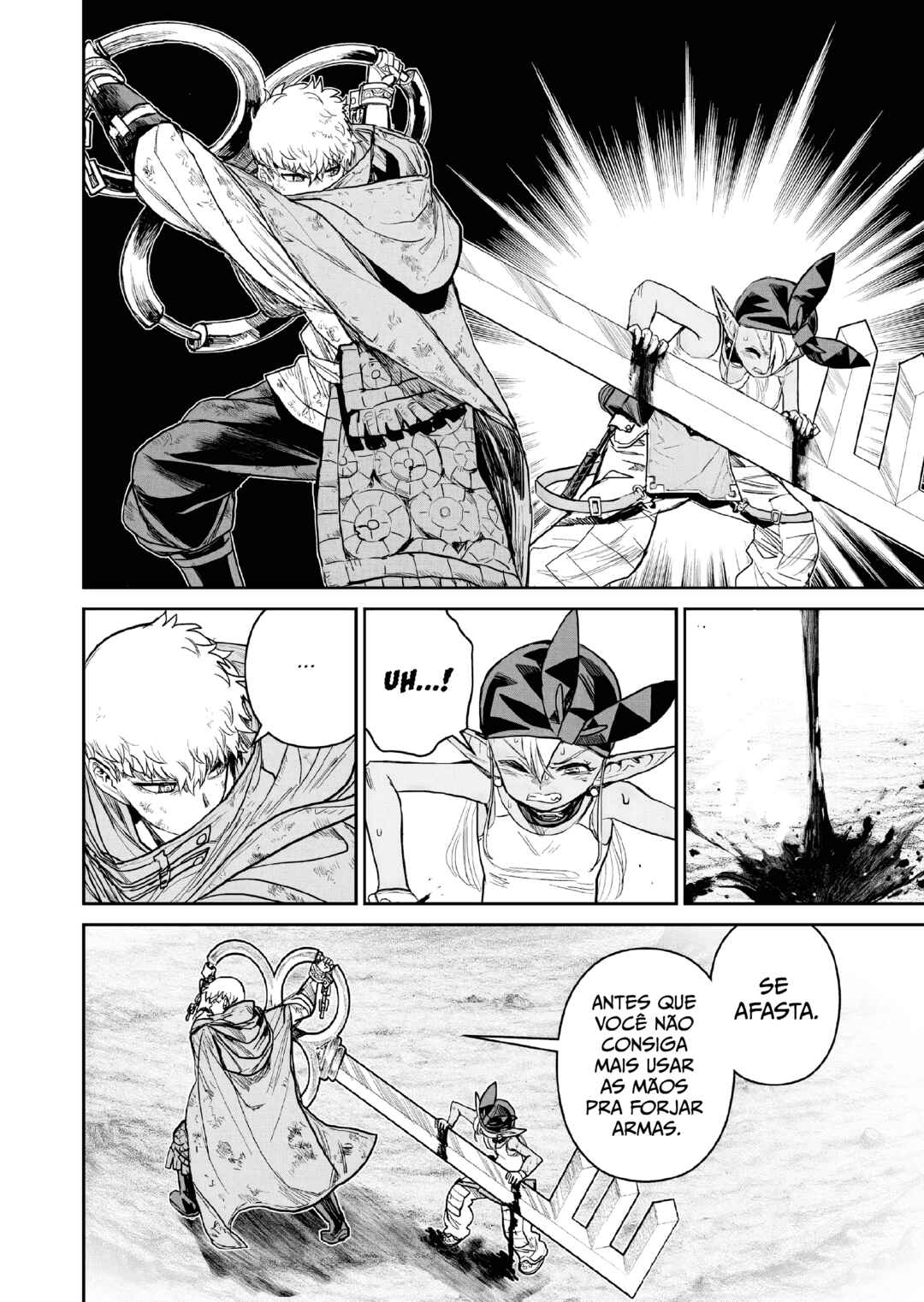Abandoned: Tsuyosugite Buki ga Kowareru Yuusha to Buki Shokunin no Elf Chapter 21 - Page 8
