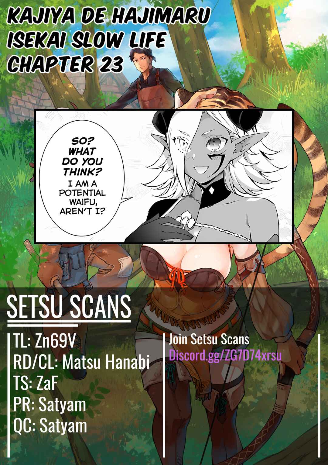 Kajiya de Hajimeru Isekai Slow Life Chapter 23 - Page 1