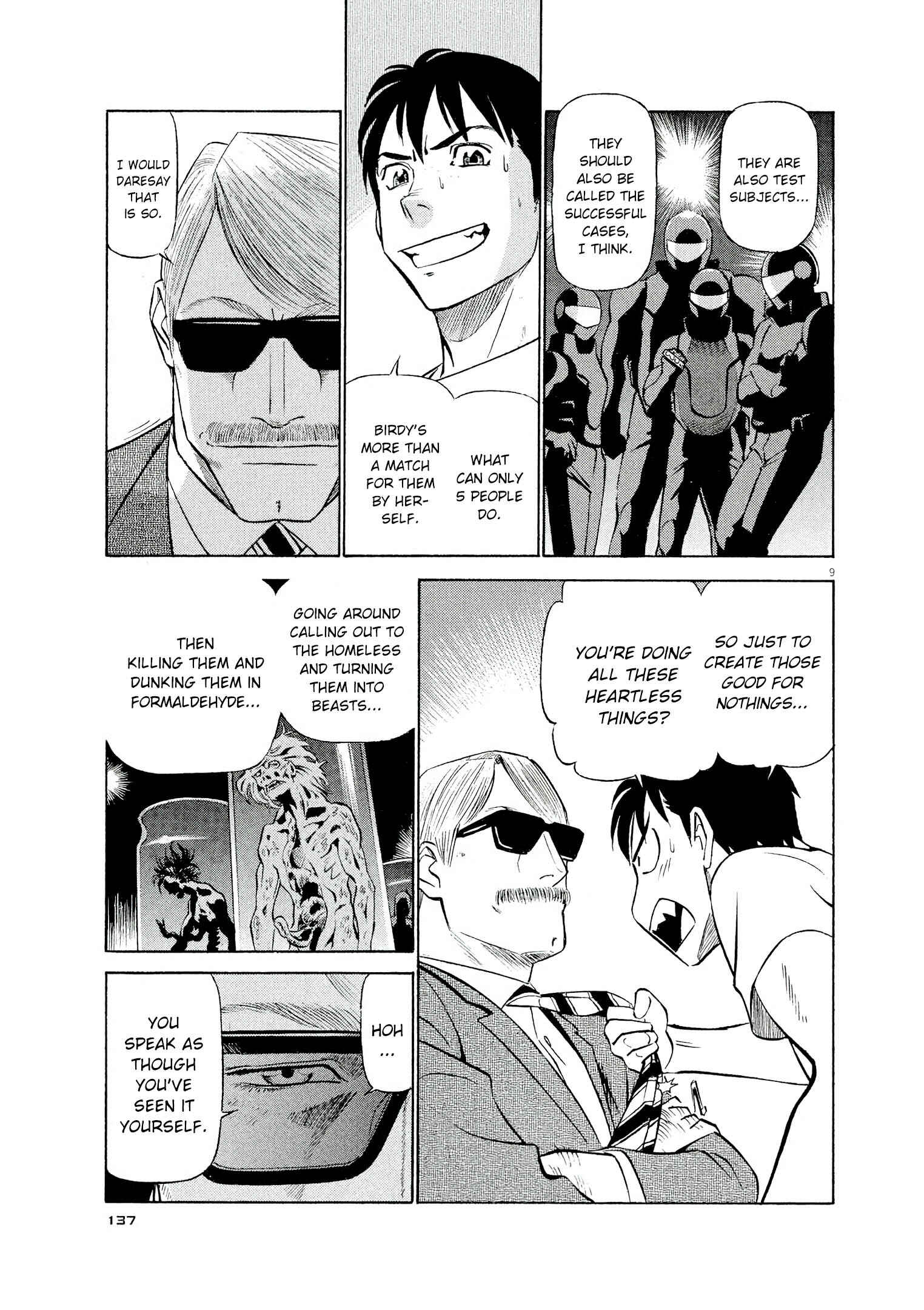 Tetsuwan Birdy Evolution Chapter 62 - Page 9