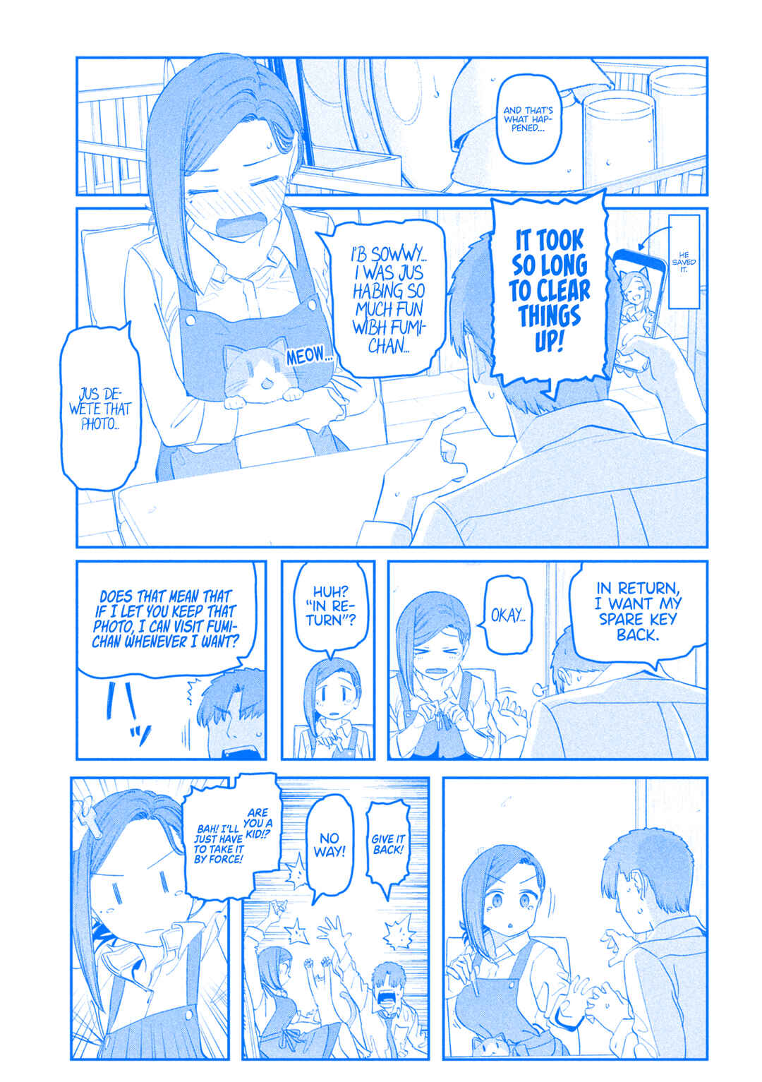 Getsuyoubi no Tawawa (Blue) (Fan Colored) Chapter 94 - Page 12