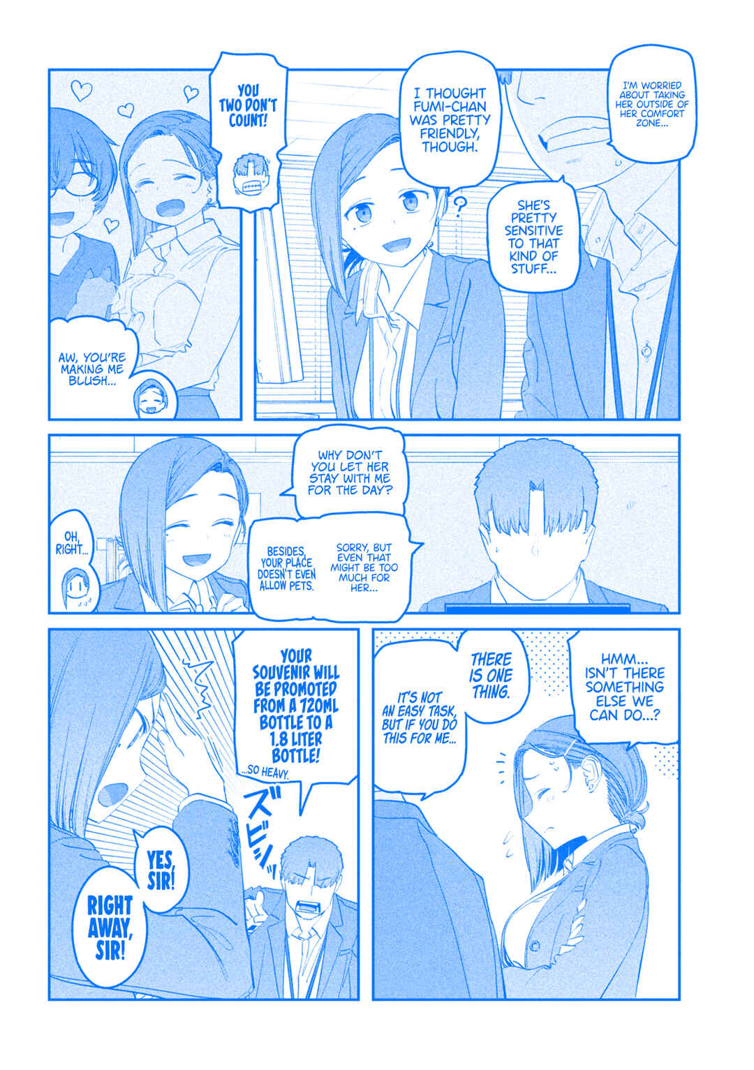 Getsuyoubi no Tawawa (Blue) (Fan Colored) Chapter 94 - Page 3