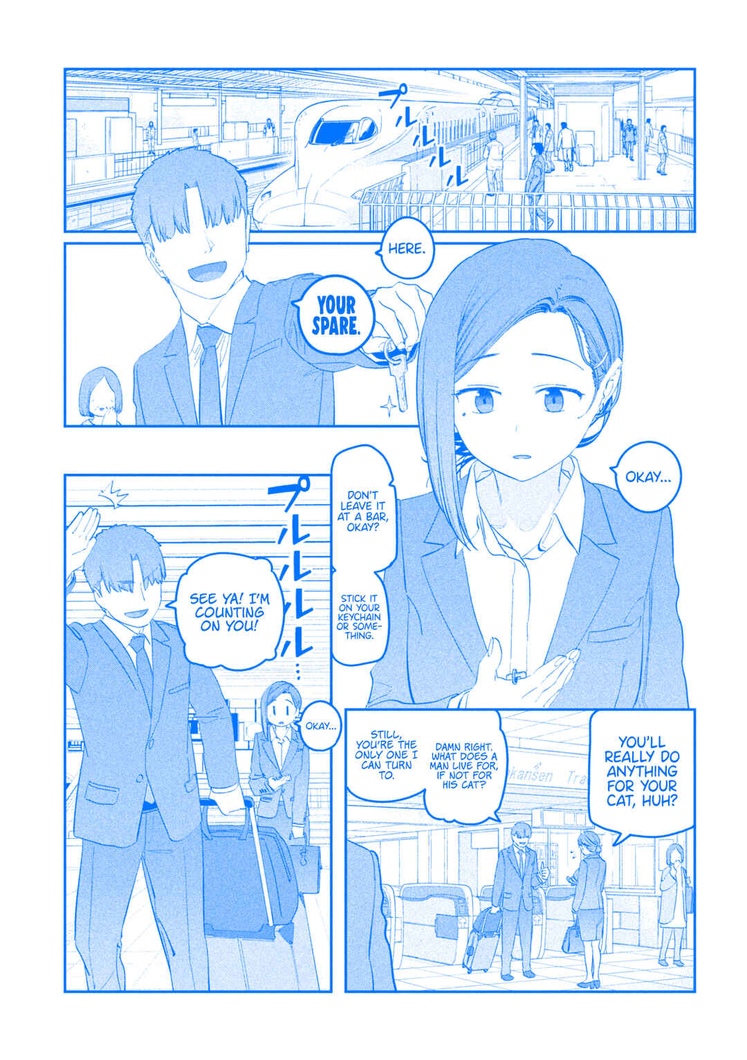 Getsuyoubi no Tawawa (Blue) (Fan Colored) Chapter 94 - Page 4