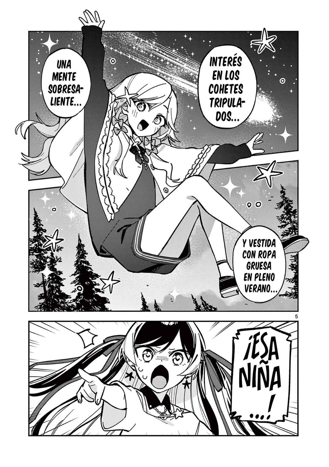 Houkago, Bokura wa Uchuu ni Madou Chapter 44 - Page 7