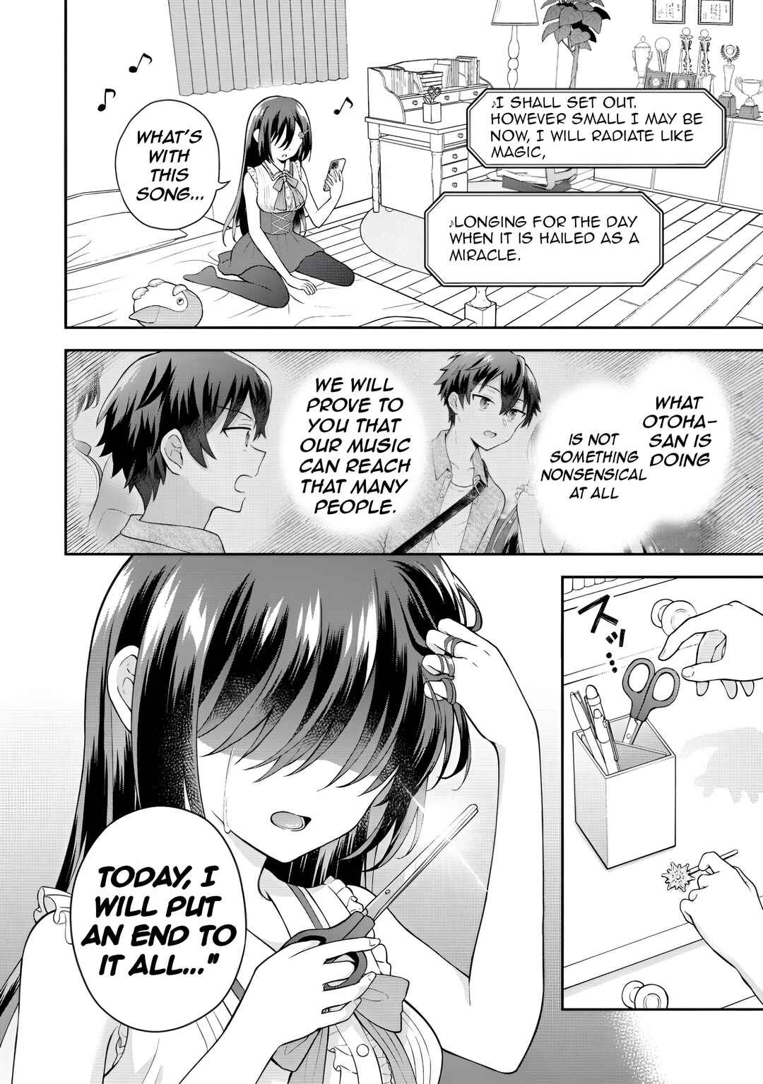 Tonari no Seki no Inkya Joshi ga Oshi Utaite Datta ~Ore no Kyoku o Uttatekure!~ Chapter 5.2 - Page 13