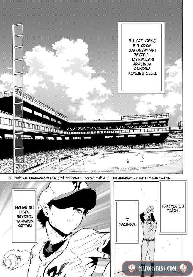 Yakyuu de Sensou suru Isekai de Choukoukoukyuu Ace ga Jakushou Kokka o Sukuu Youdesu Chapter 1 - Page 1