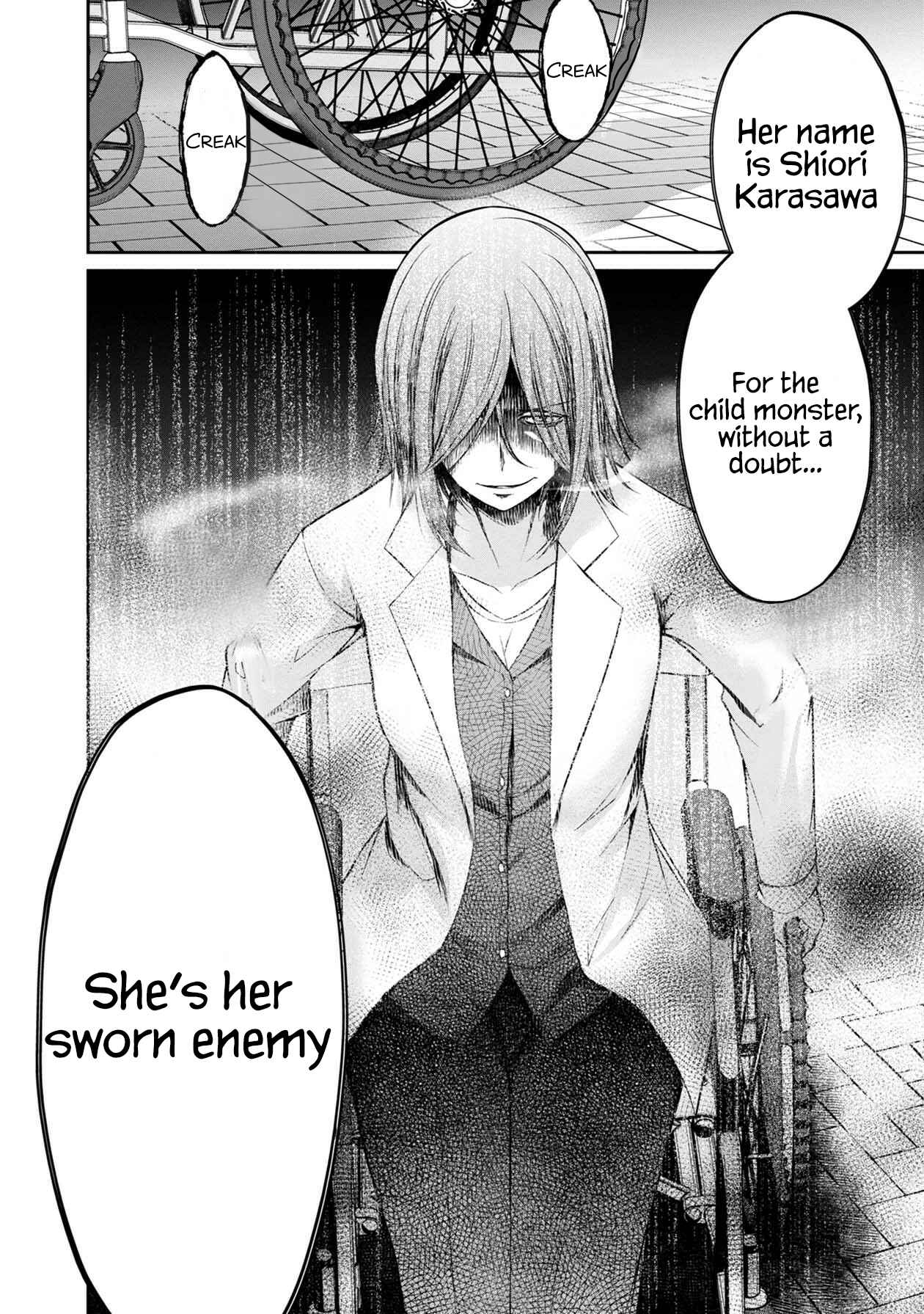 Namae no nai Kaibutsu - Kumo to Shoujo to Ryoki Satsujin Chapter 22 - Page 17