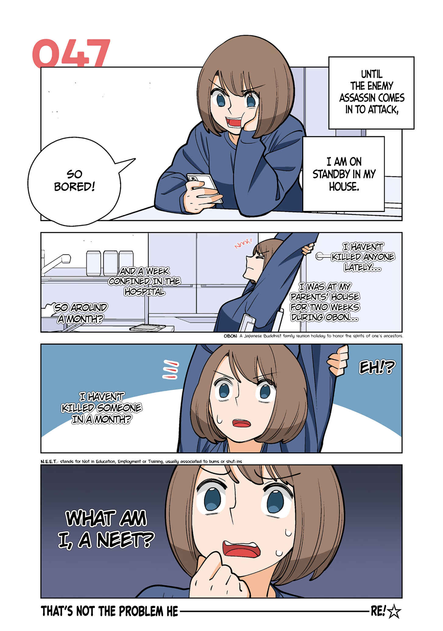 Shiawase Kanako no Koroshiya Seikatsu Chapter 47 - Page 1