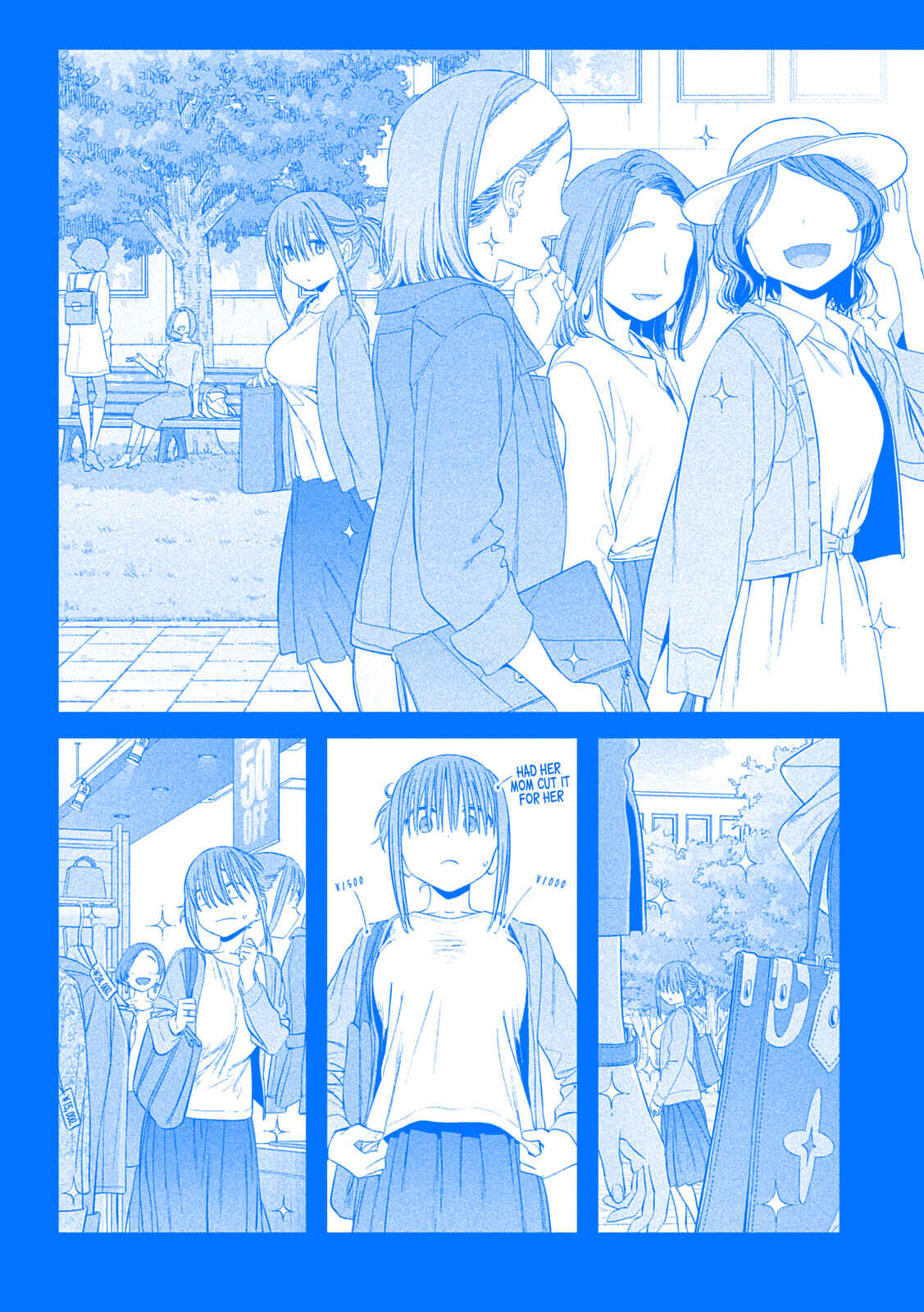 Getsuyoubi no Tawawa (Blue) (Fan Colored) Chapter 40 - Page 2