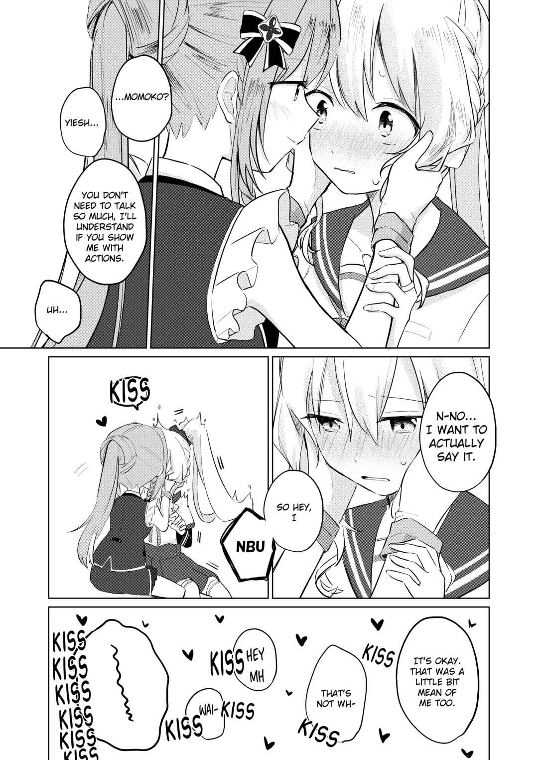 Magia Record: Mahou Shoujo Madoka★Magica Side Story - MomoMita web version (Doujinshi) Chapter 4 - Page 12