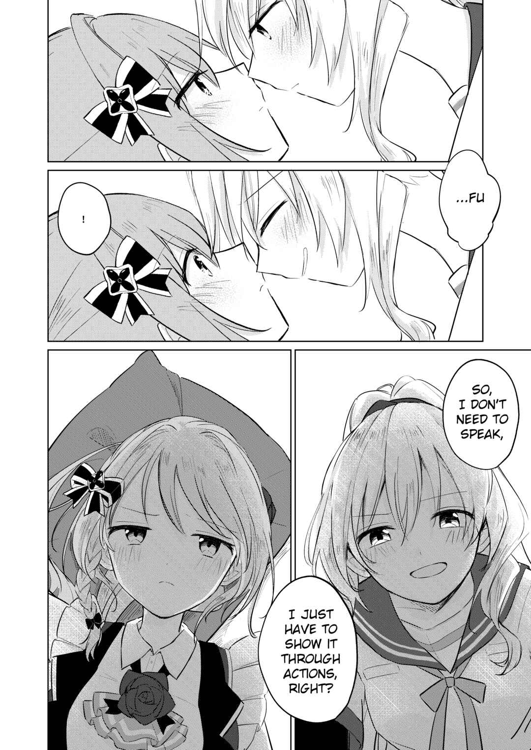 Magia Record: Mahou Shoujo Madoka★Magica Side Story - MomoMita web version (Doujinshi) Chapter 4 - Page 15