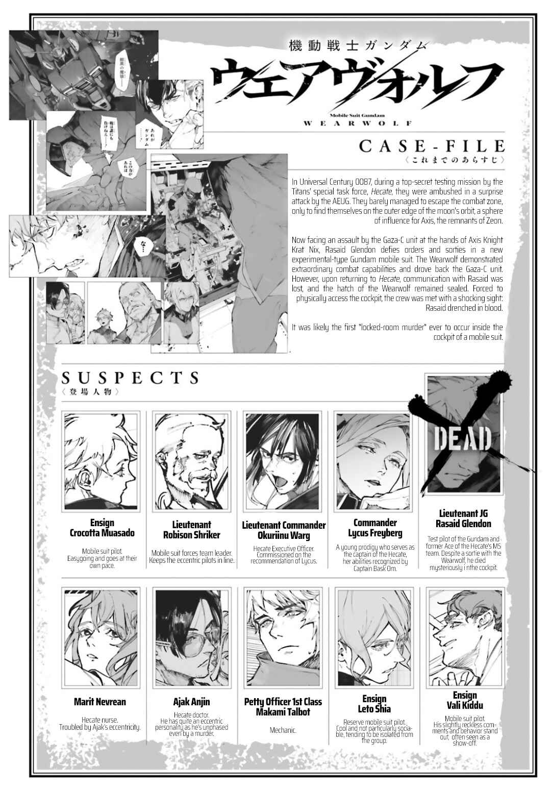 Kidou Senshi Gundam - Wearwolf Chapter 3 - Page 1