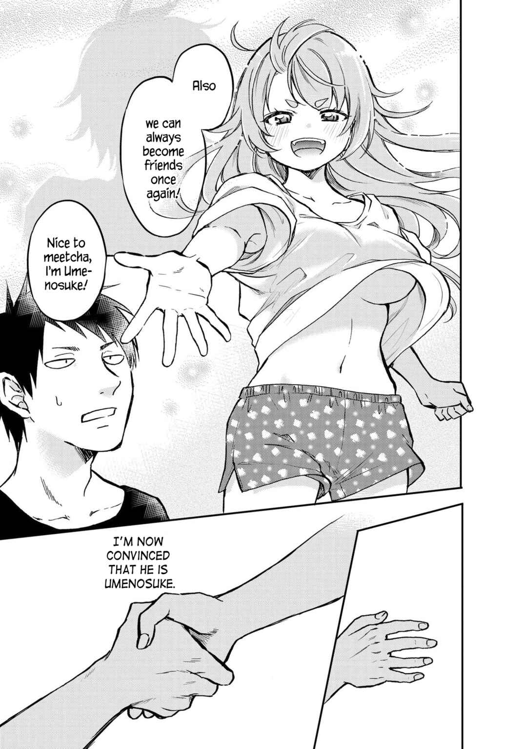 Umenosuke-kun wa Danshiryou no Onnanoko Chapter 1 - Page 14
