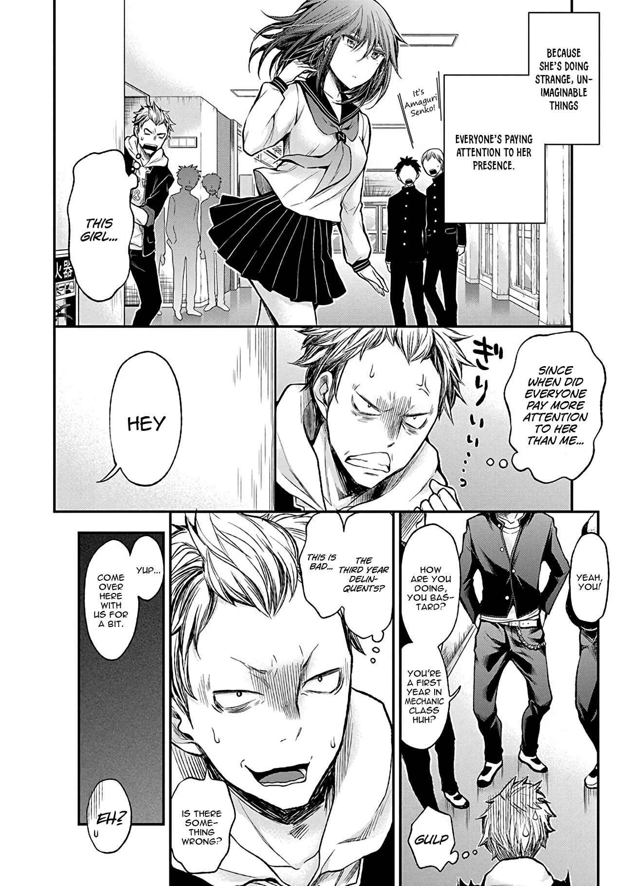 Henjo ~Hen na Joshi Kousei Amaguri Senko~ Chapter 38.5 - Page 13