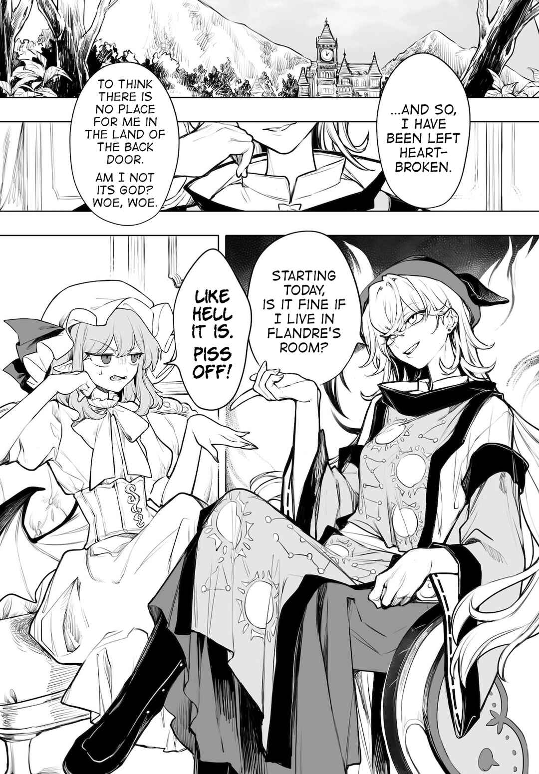 Touhou Project Niji Sousaku Series - Koumakan no Onnatachi Chapter 9 - Page 5