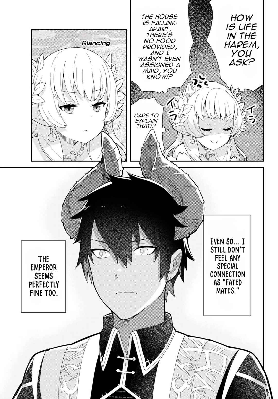 Reiketsu Ryuuou Heika no "Unmei no Tsugai" rashii Desu ga, Koukyuu ni Hikikomorou to Omoimasu Chapter 3.1 - Page 14