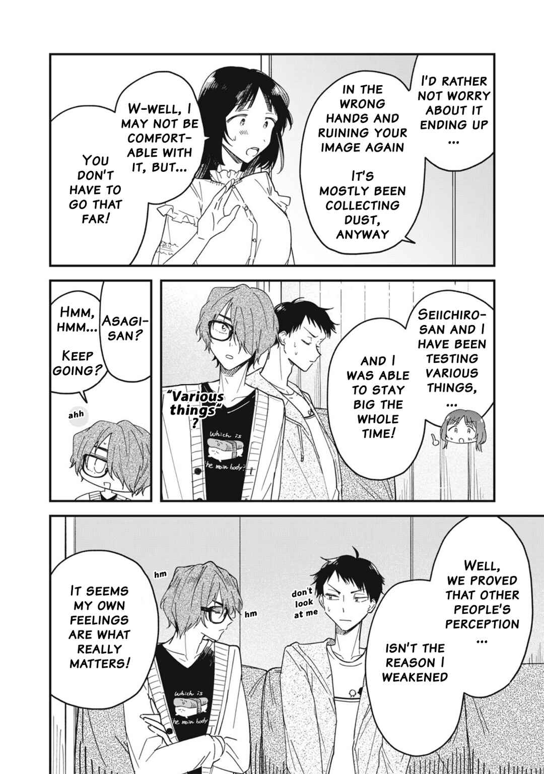 Yachiru-san wa Homeru to Nobiru Chapter 8.1 - Page 4