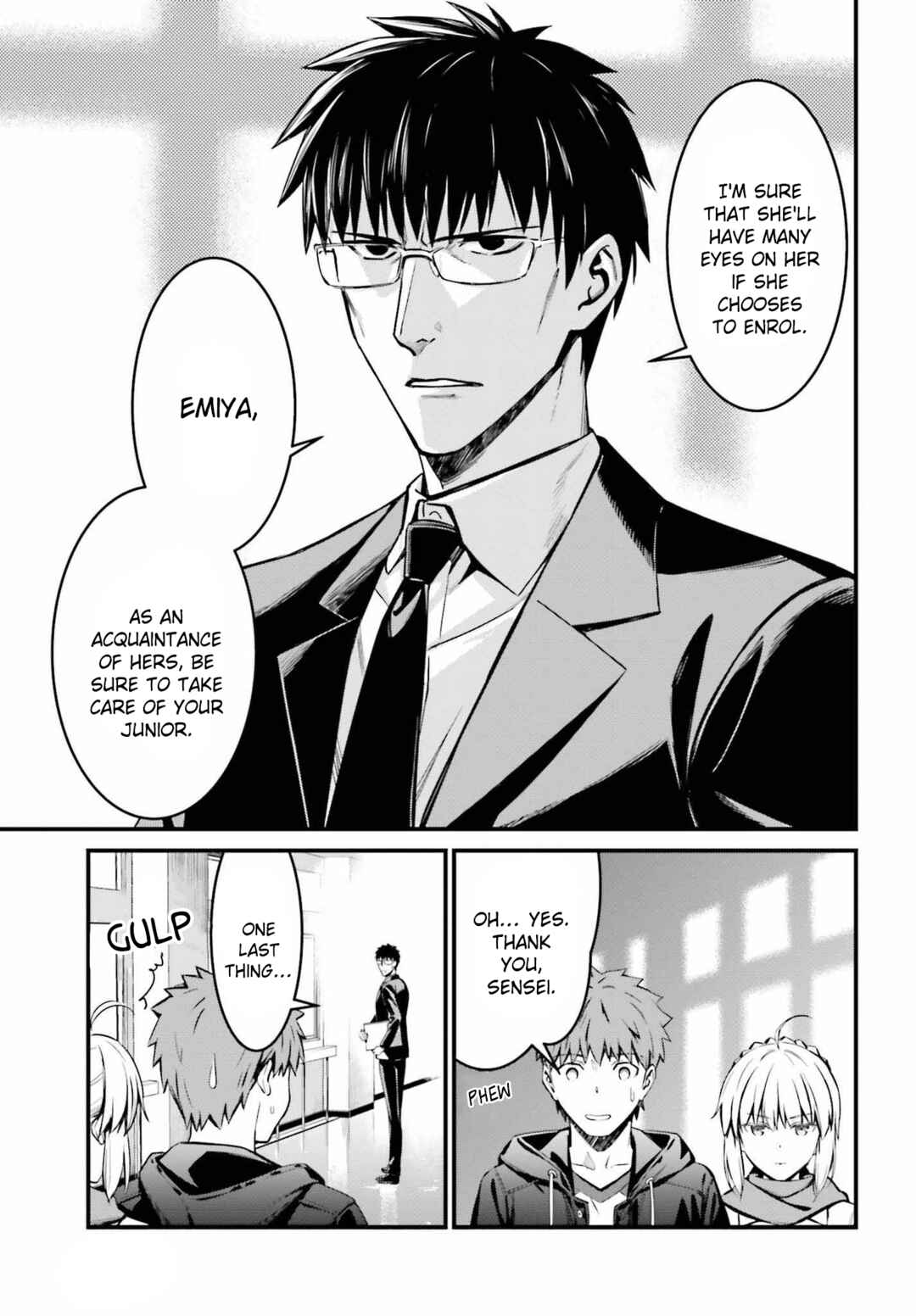Fate/stay night [Unlimited Blade Works] Chapter 10 - Page 4