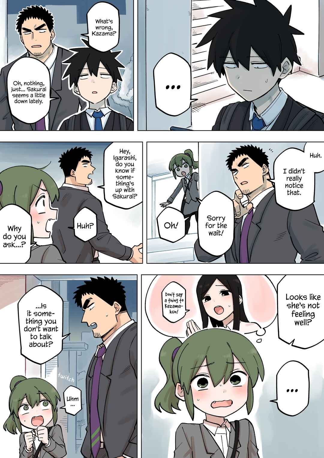 Senpai ga Uzai Kouhai no Hanashi Chapter 191 - Page 1