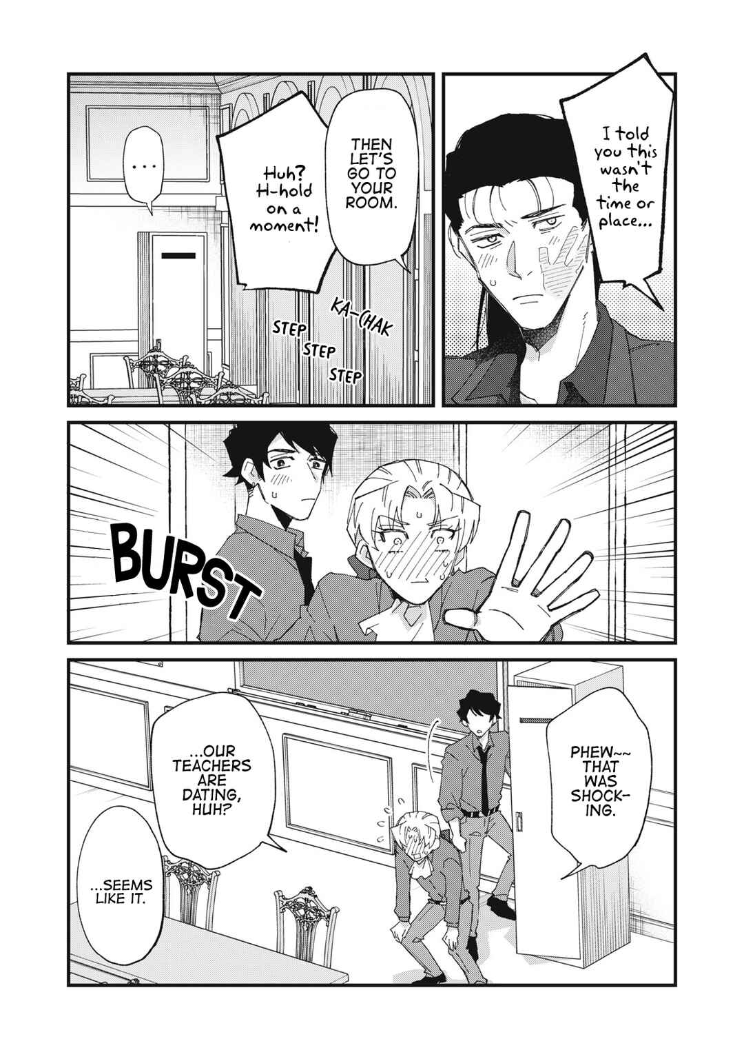 Aishite Hoshi no wa Ore Janai no ni! ~BL Game no Akuyaku Reisoku ni Tenseishita no ni Kirawarenakute Komattemasu~ Chapter 7 - Page 2