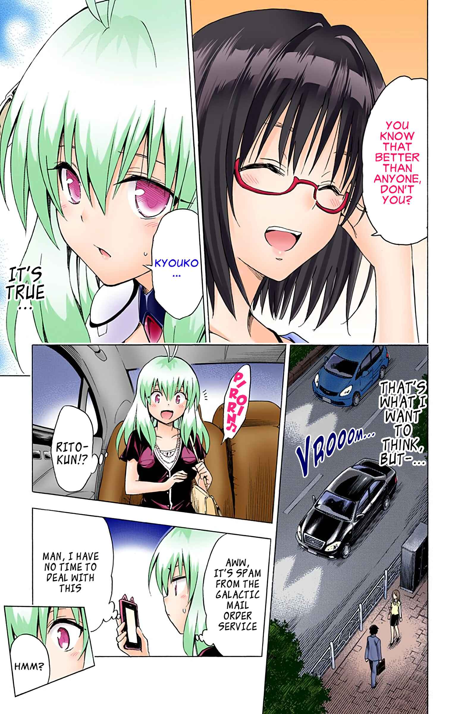 To Love Ru Darkness (Official Colored) Chapter 68 - Page 12