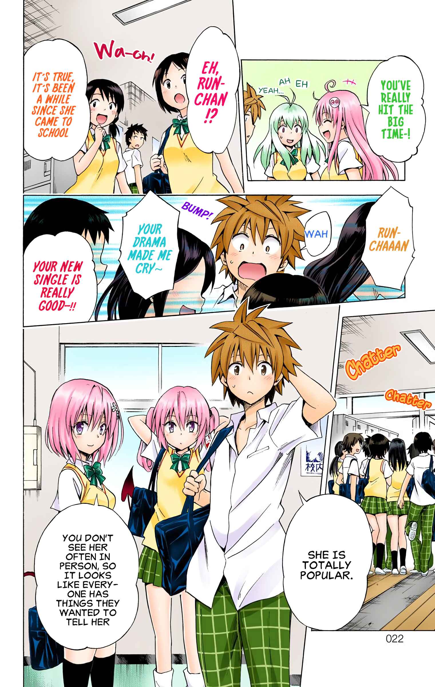 To Love Ru Darkness (Official Colored) Chapter 68 - Page 15