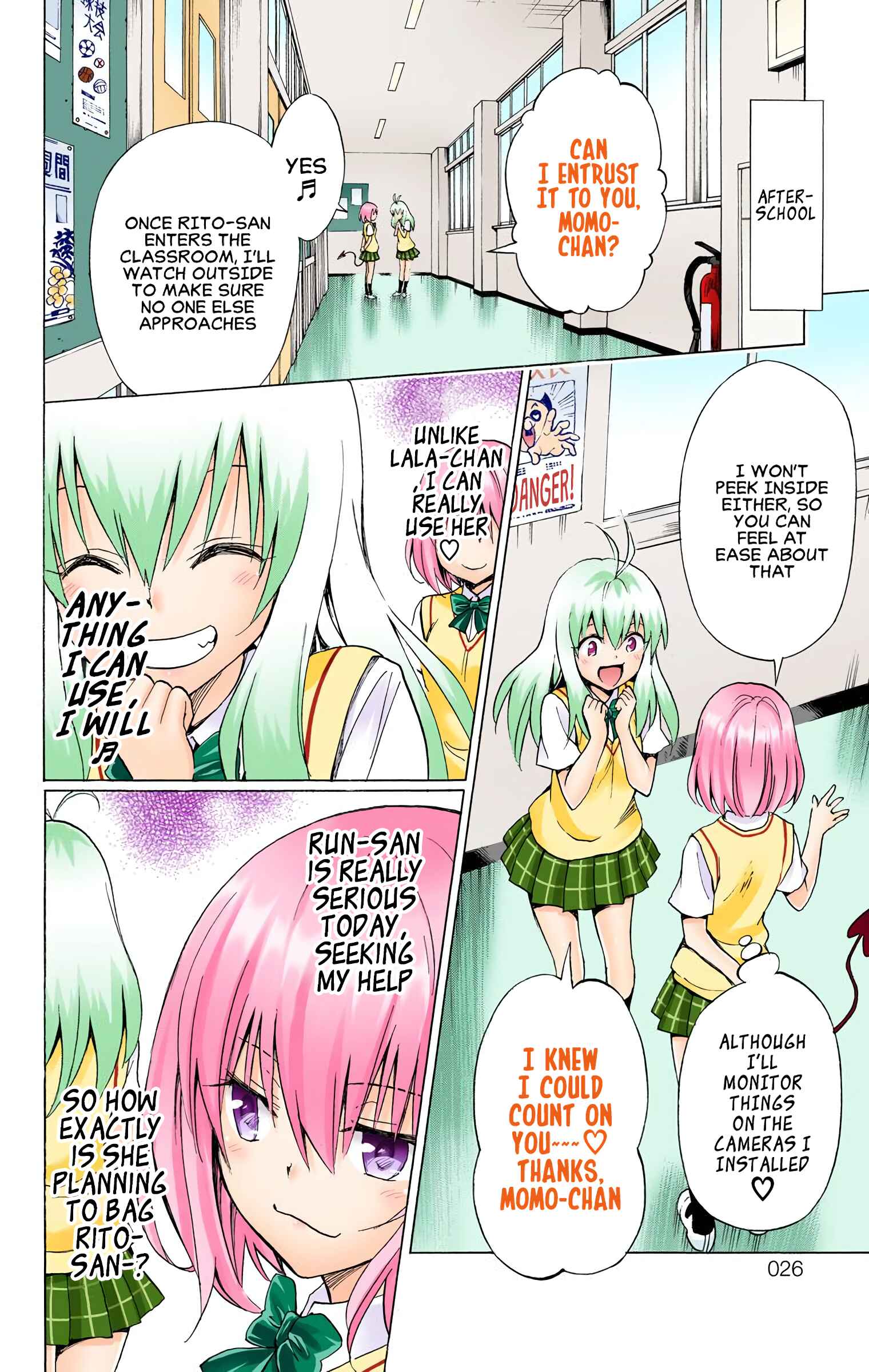 To Love Ru Darkness (Official Colored) Chapter 68 - Page 19